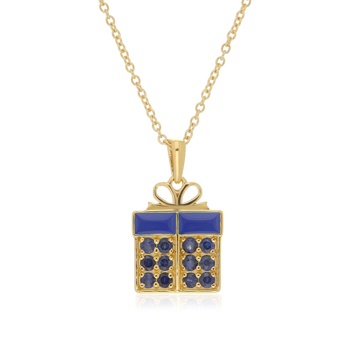 Festive Gift Box Pendant