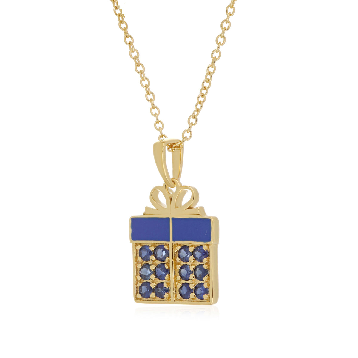 Festive Gift Box Pendant