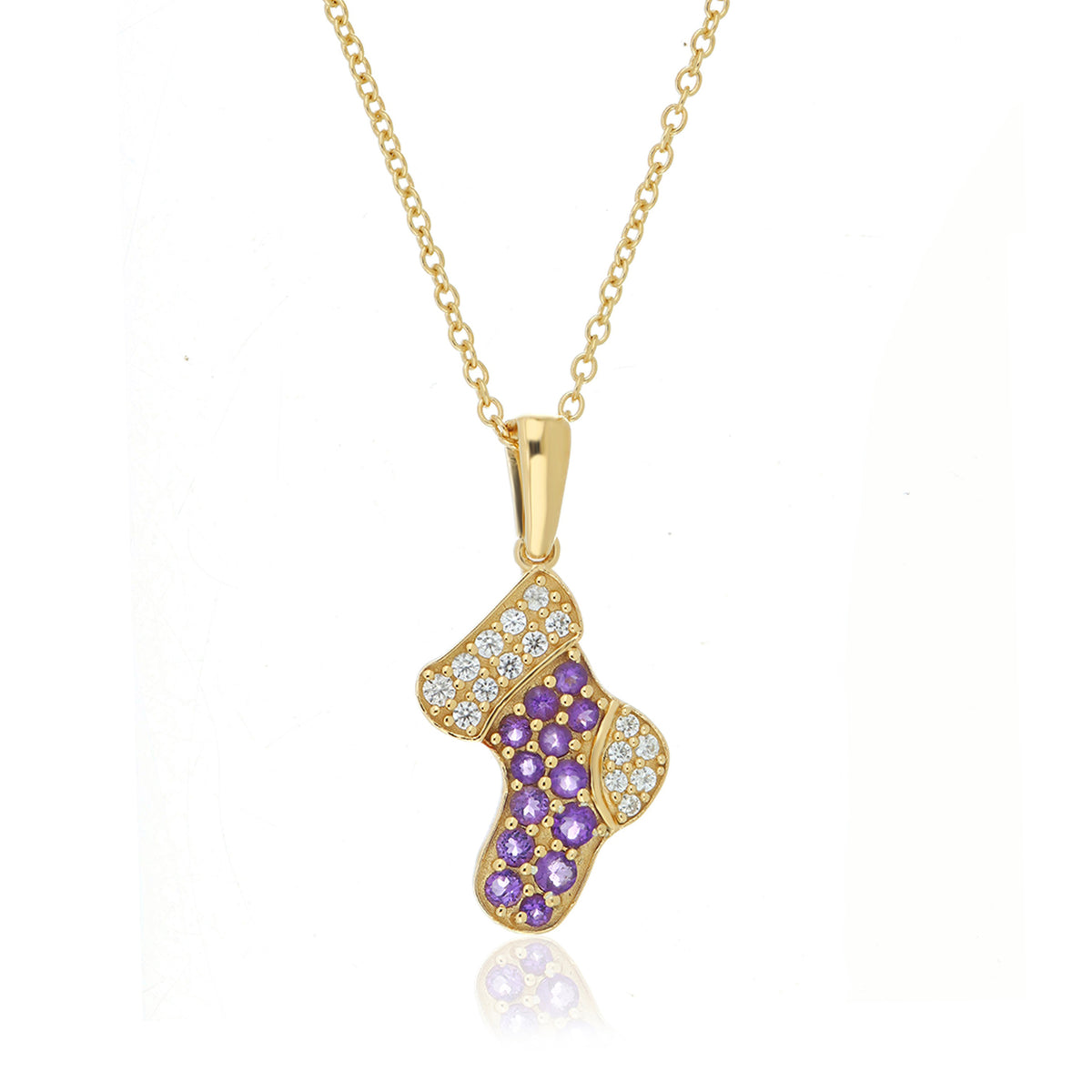 Festive Christmas Stocking Pendant
