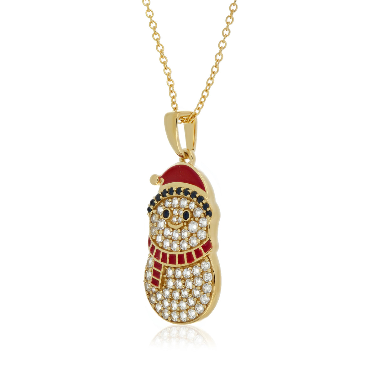Festive Snowman Pendant
