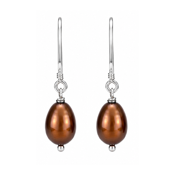 Luna Pearl Drop Earrings