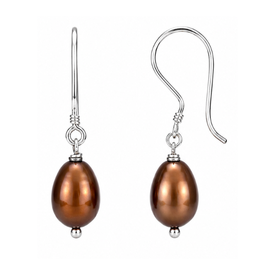 Luna Pearl Drop Earrings