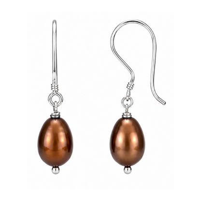 Luna Pearl Drop Earrings