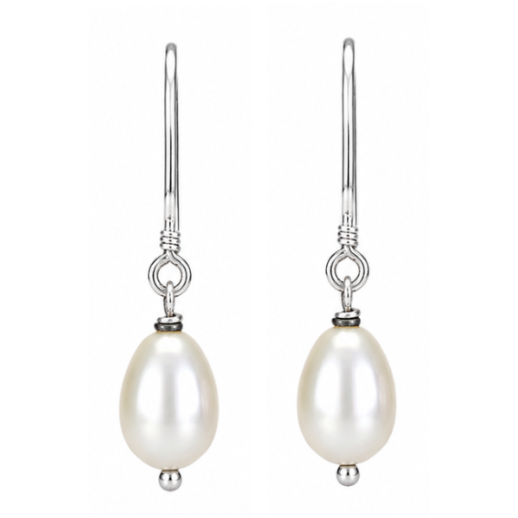Luna Pearl Drop Earrings