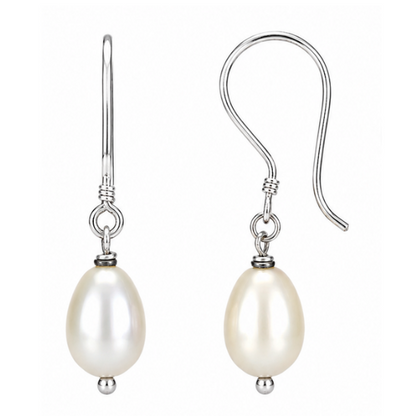 Luna Pearl Drop Earrings