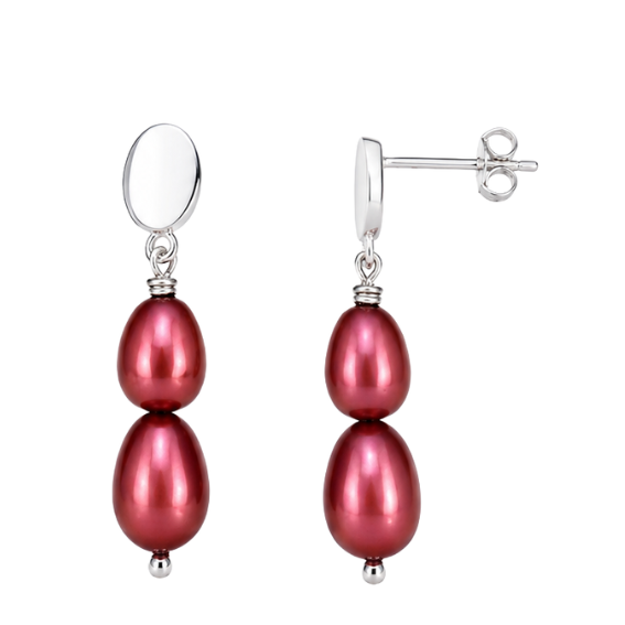 Aurora Pearl Drop Earrings