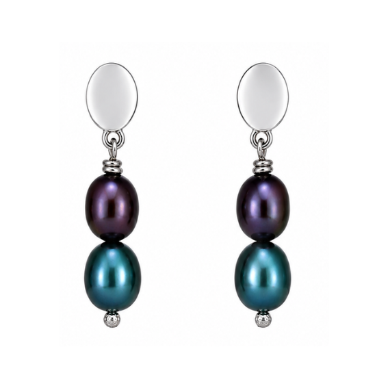 Aurora Pearl Drop Earrings