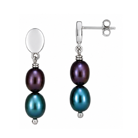 Aurora Pearl Drop Earrings