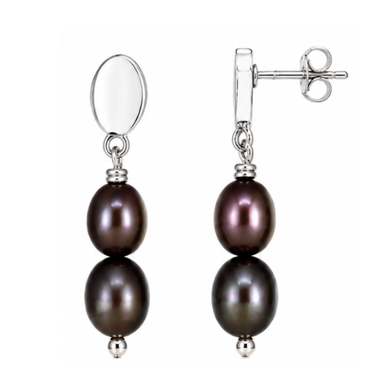 Aurora Pearl Drop Earrings