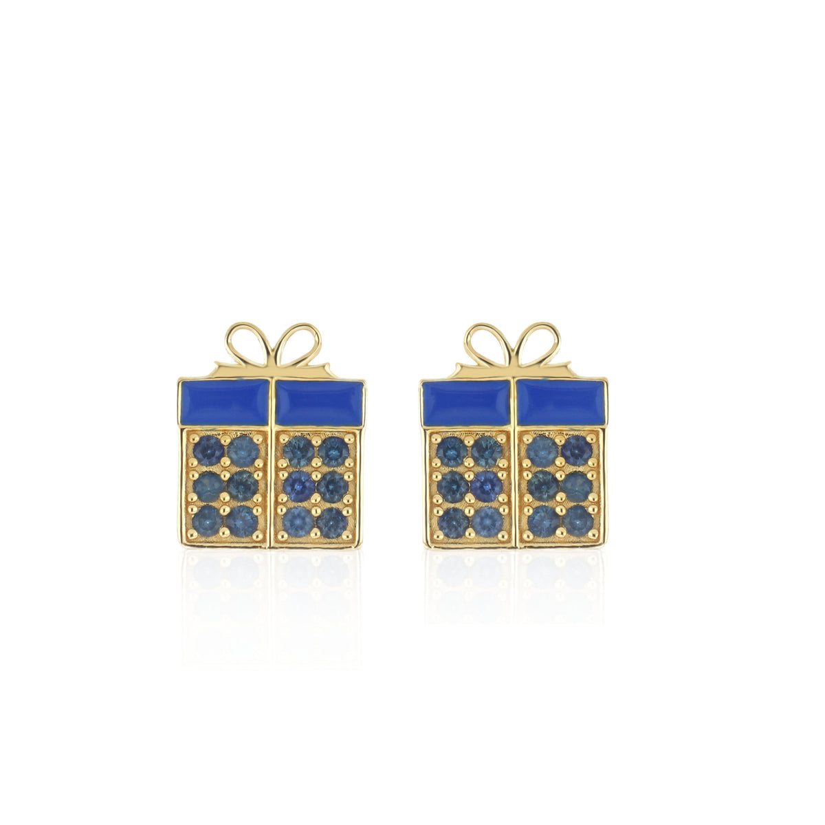 Festive Gift Box Earrings