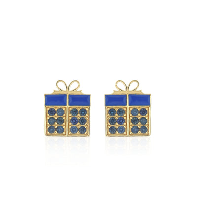 Festive Gift Box Earrings
