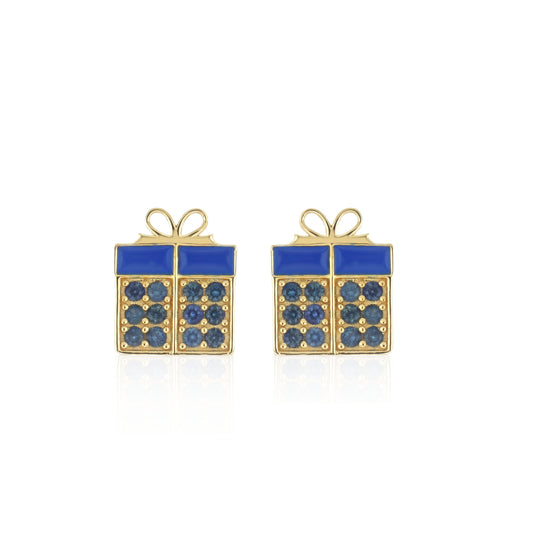 Festive Gift Box Earrings