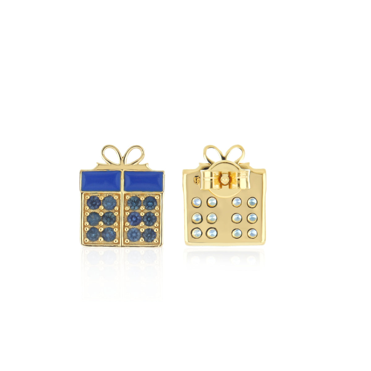 Festive Gift Box Earrings