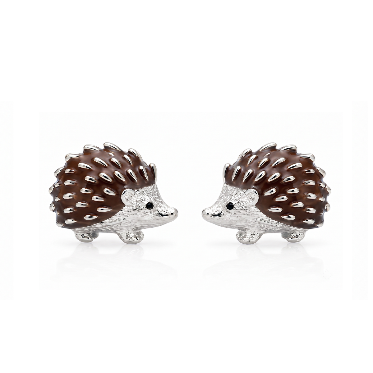 Adorable Hedgehog Kids Stud Earrings