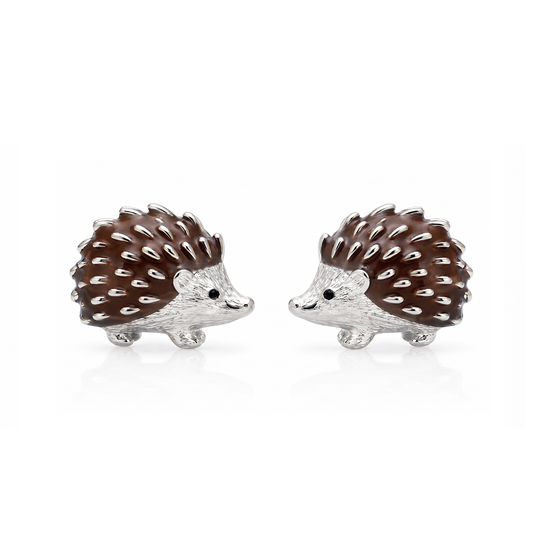 Adorable Hedgehog Kids Stud Earrings