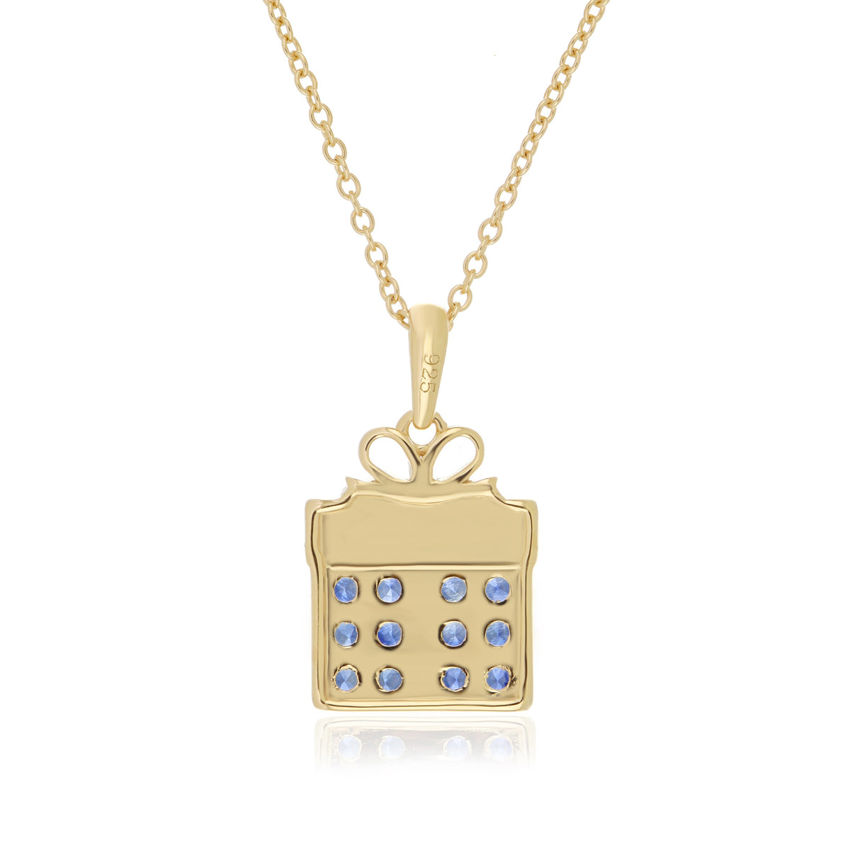 Festive Gift Box Pendant