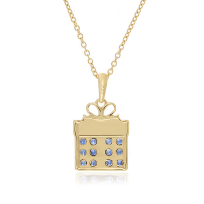 Festive Gift Box Pendant