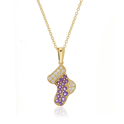 Festive Christmas Stocking Pendant