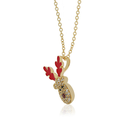 Festive Reindeer Pendant