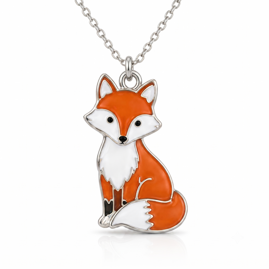 Playful Fox Kids Pendant